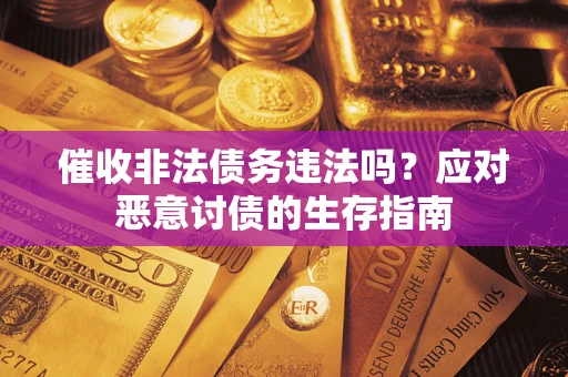 北京催收非法债务违法吗？应对恶意讨债的生存指南