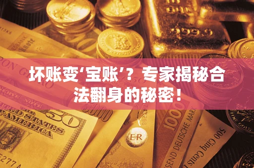 北京坏账变‘宝账’？专家揭秘合法翻身的秘密！