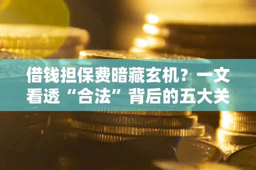 北京借钱担保费暗藏玄机？一文看透“合法”背后的五大关键陷阱