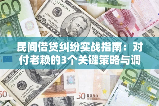 北京民间借贷纠纷实战指南：对付老赖的3个关键策略与调解盲区解析