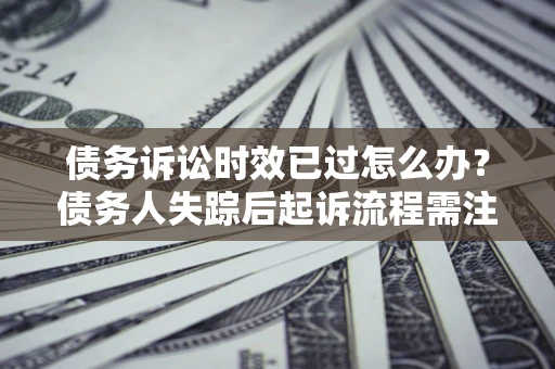 北京债务诉讼时效已过怎么办？债务人失踪后起诉流程需注意什么？