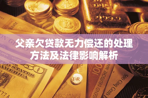 北京父亲欠贷款无力偿还的处理方法及法律影响解析