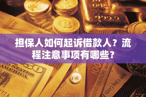 北京担保人如何起诉借款人？流程注意事项有哪些？